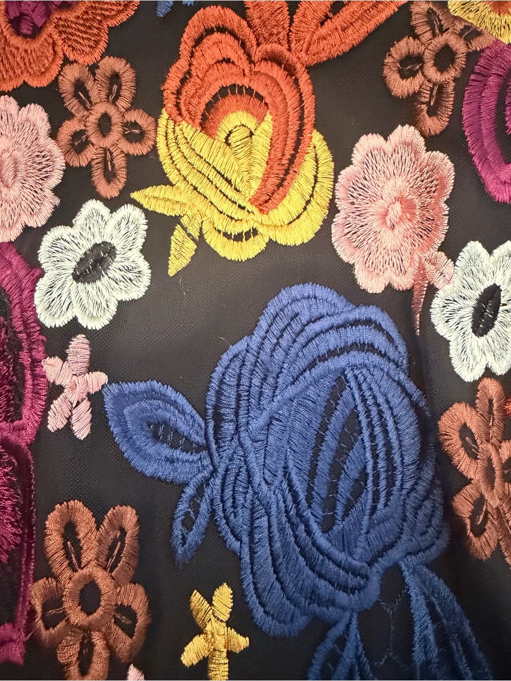 Alice and Olivia Embroidered Bodycon - Picture 2 of 7